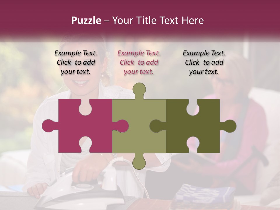 Young Interior Care PowerPoint Template