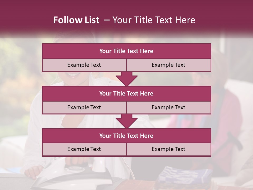 Young Interior Care PowerPoint Template