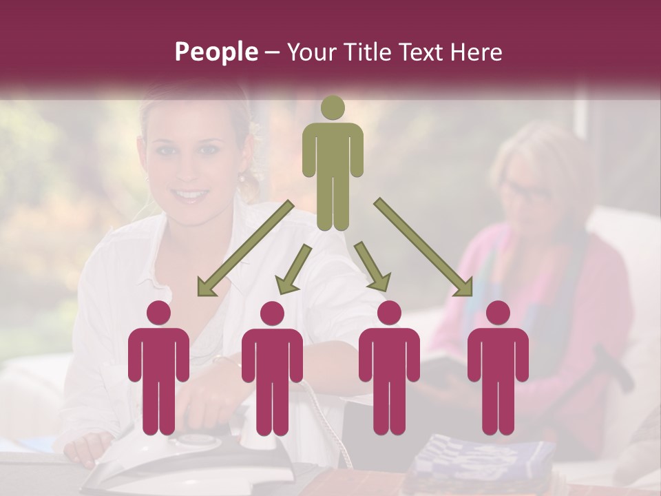 Young Interior Care PowerPoint Template