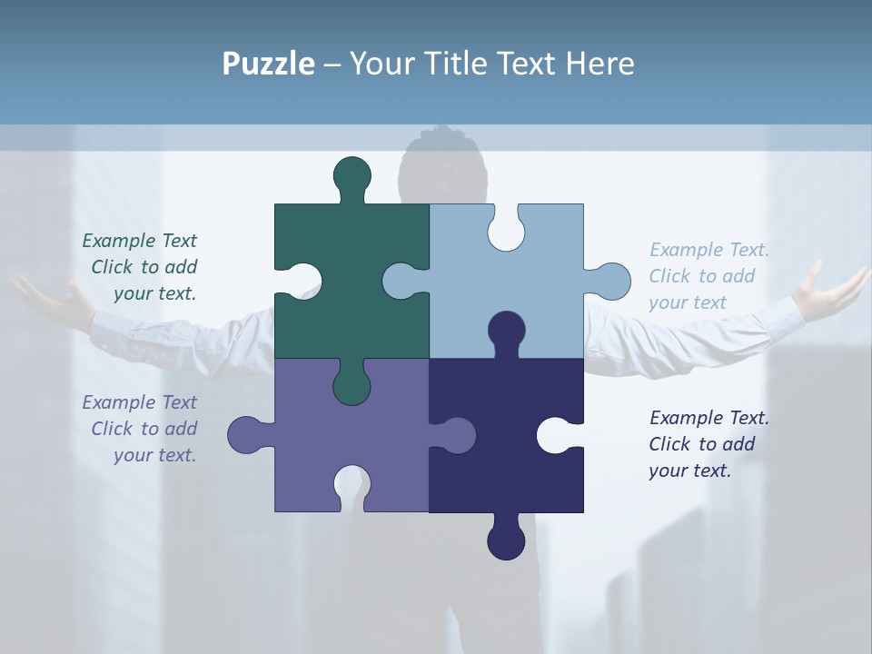 Manager Businessman Finance PowerPoint Template