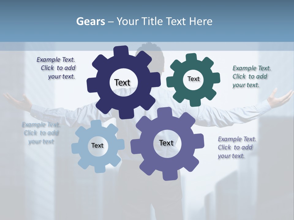 Manager Businessman Finance PowerPoint Template