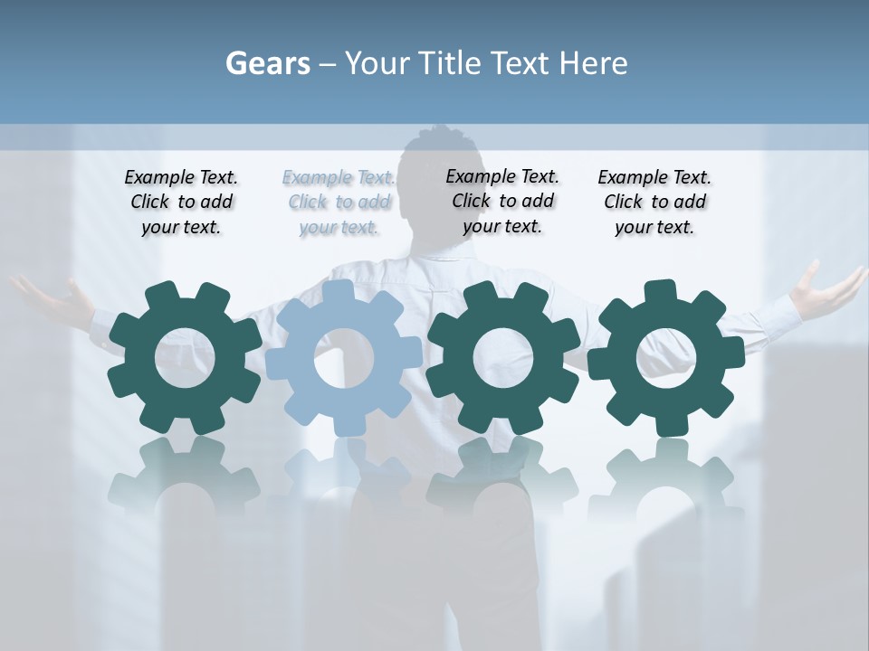 Manager Businessman Finance PowerPoint Template