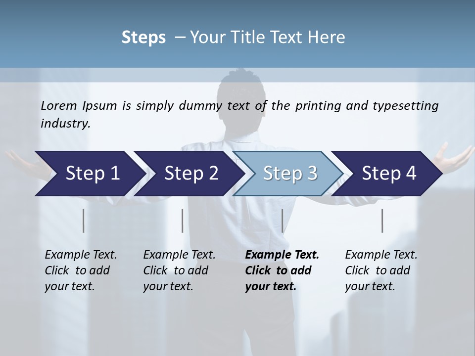 Manager Businessman Finance PowerPoint Template