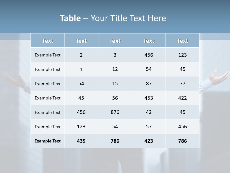 Manager Businessman Finance PowerPoint Template