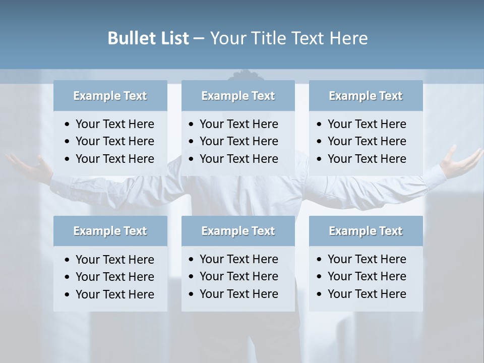 Manager Businessman Finance PowerPoint Template