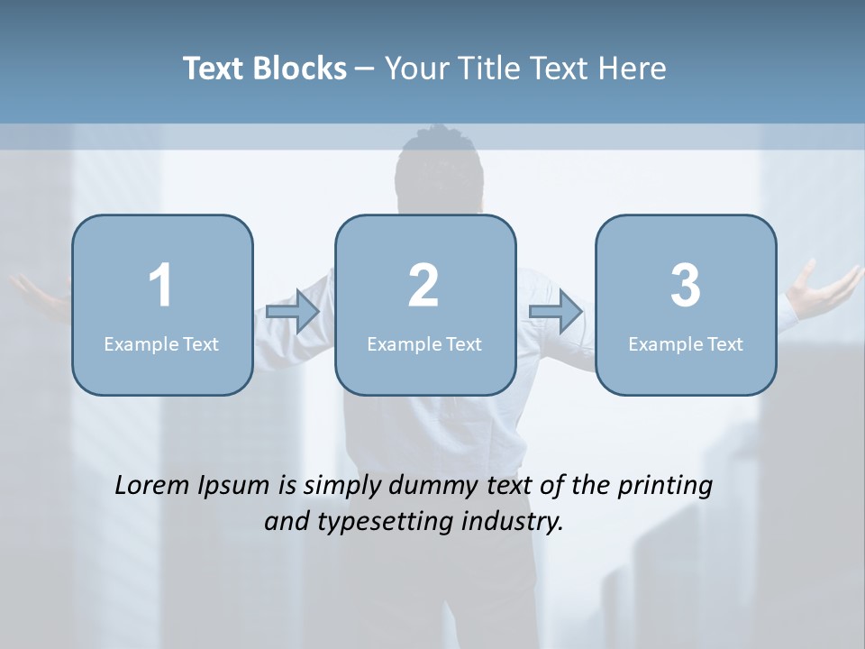 Manager Businessman Finance PowerPoint Template