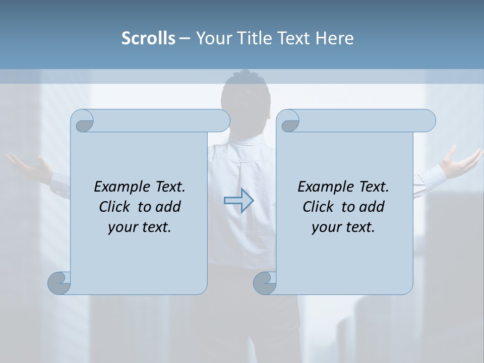 Manager Businessman Finance PowerPoint Template