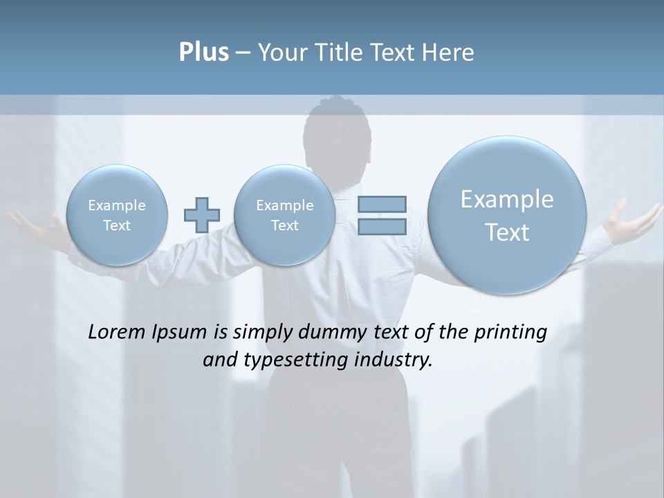Manager Businessman Finance PowerPoint Template