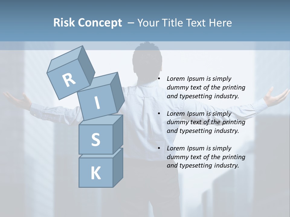 Manager Businessman Finance PowerPoint Template