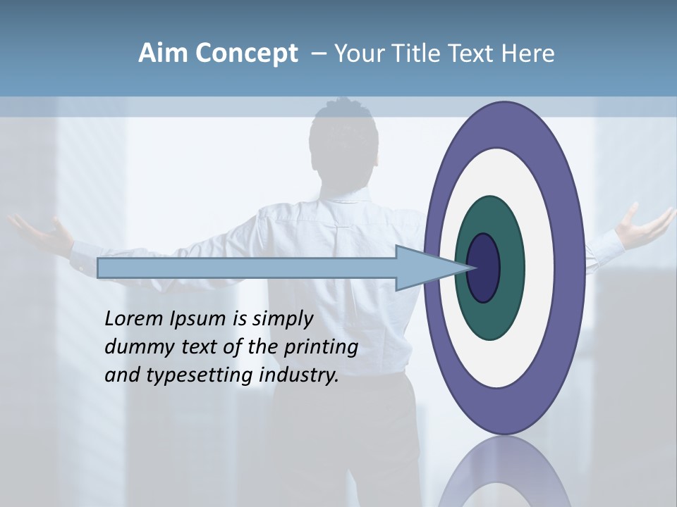 Manager Businessman Finance PowerPoint Template