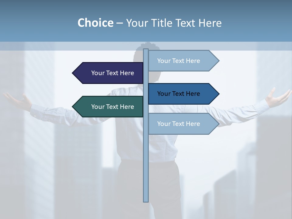 Manager Businessman Finance PowerPoint Template