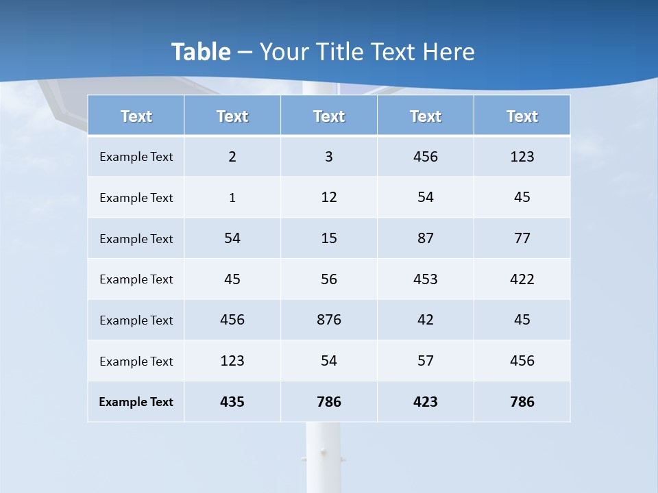 Variation Direction Sign PowerPoint Template