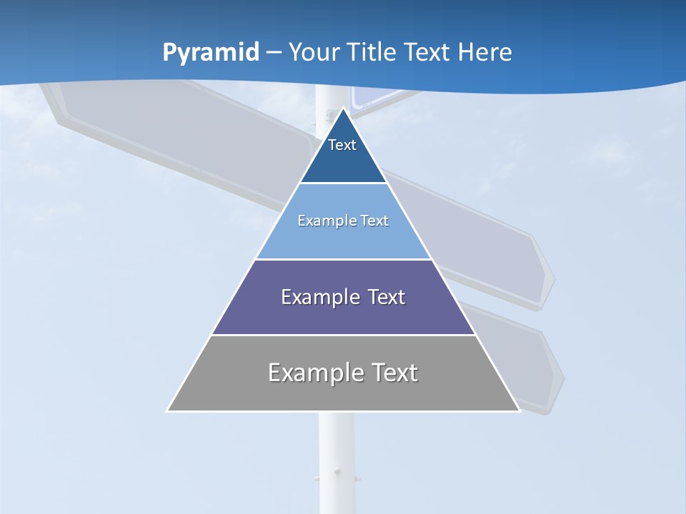 Variation Direction Sign PowerPoint Template