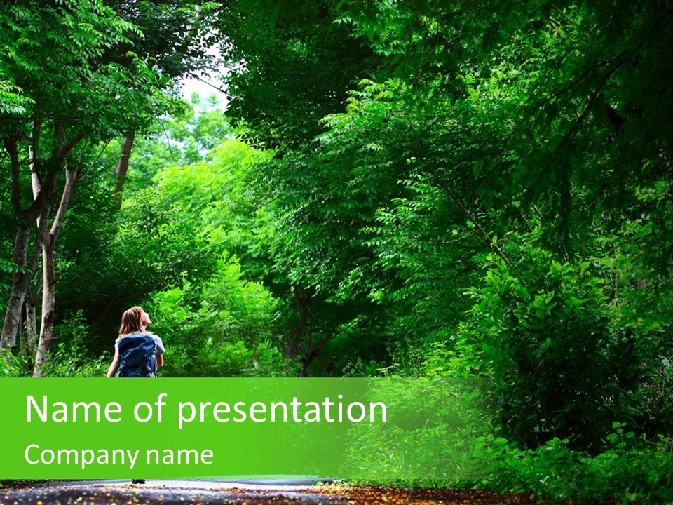 Way Shoes Alone PowerPoint Template