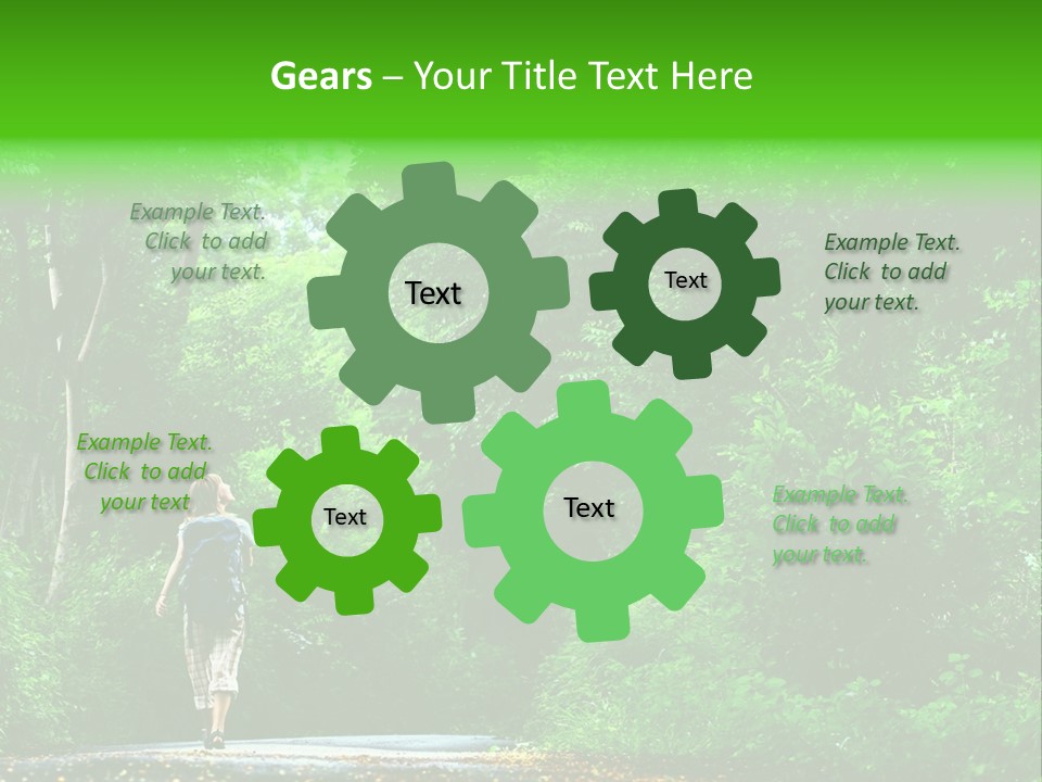 Way Shoes Alone PowerPoint Template