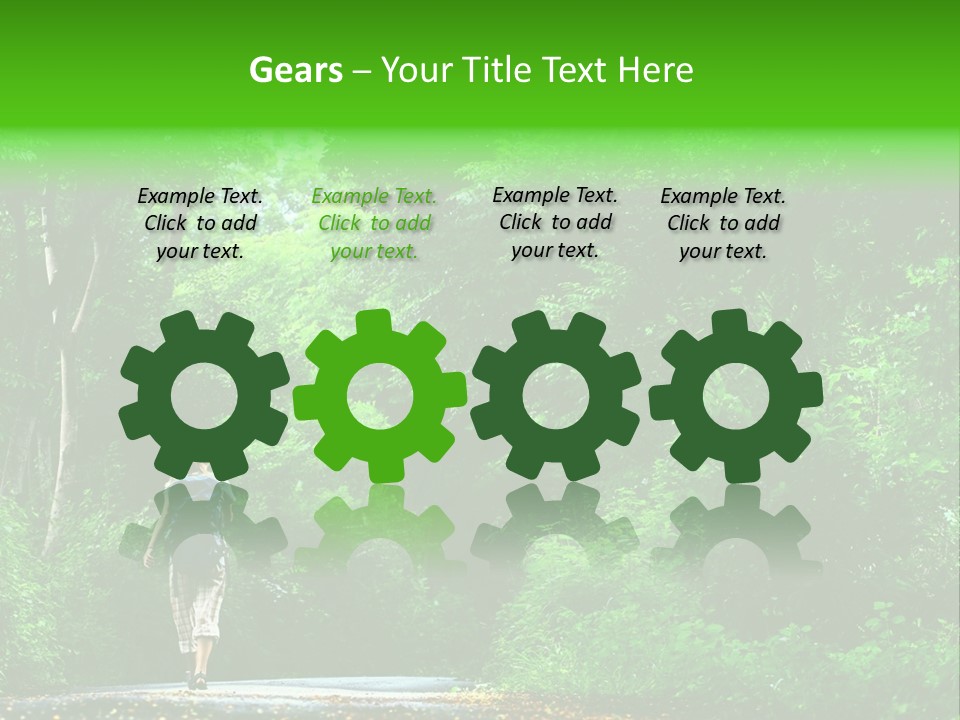 Way Shoes Alone PowerPoint Template