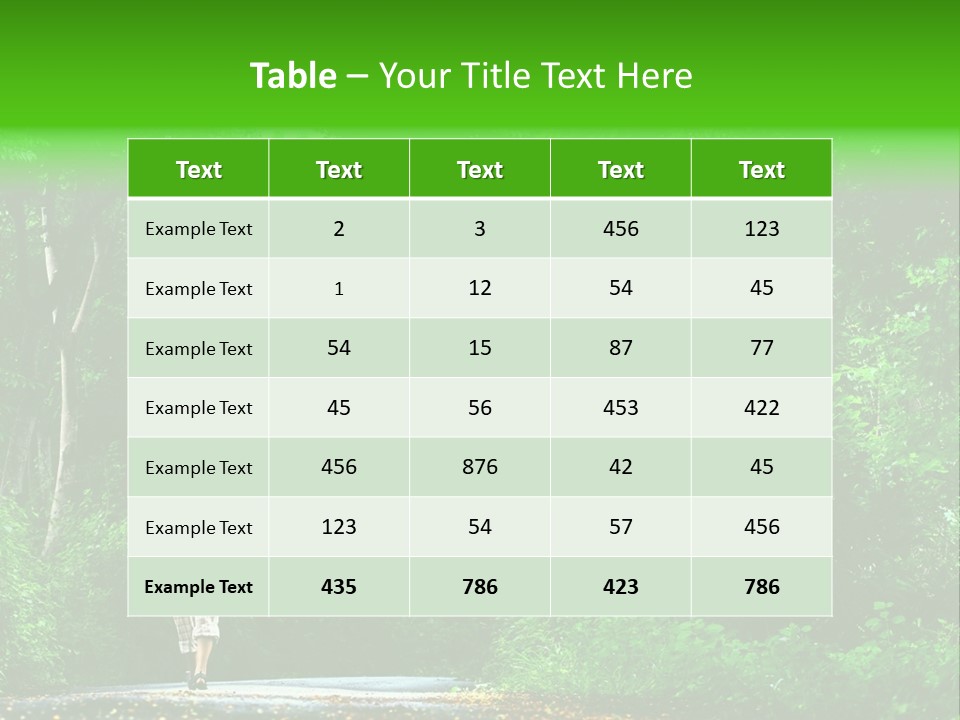 Way Shoes Alone PowerPoint Template