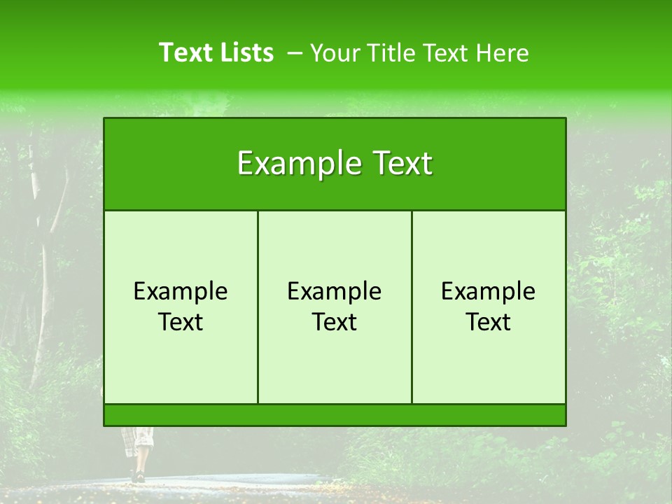 Way Shoes Alone PowerPoint Template