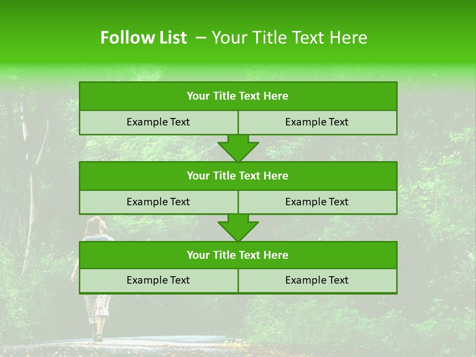 Way Shoes Alone PowerPoint Template