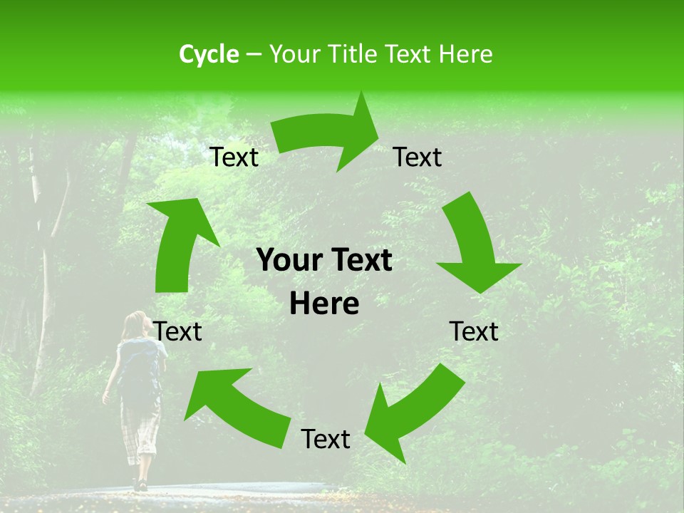 Way Shoes Alone PowerPoint Template