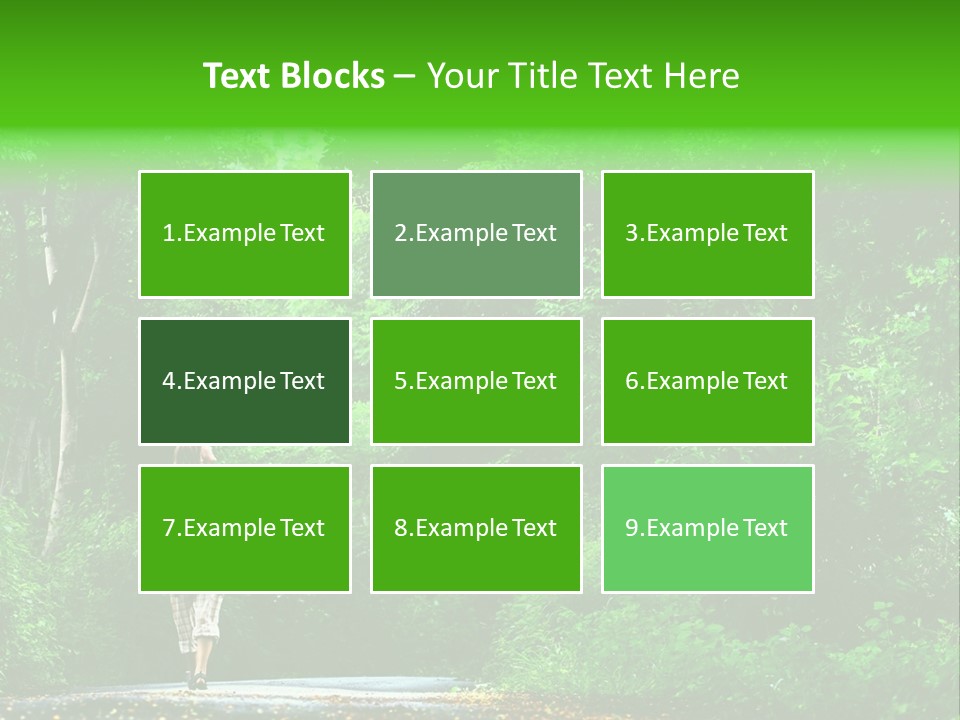 Way Shoes Alone PowerPoint Template