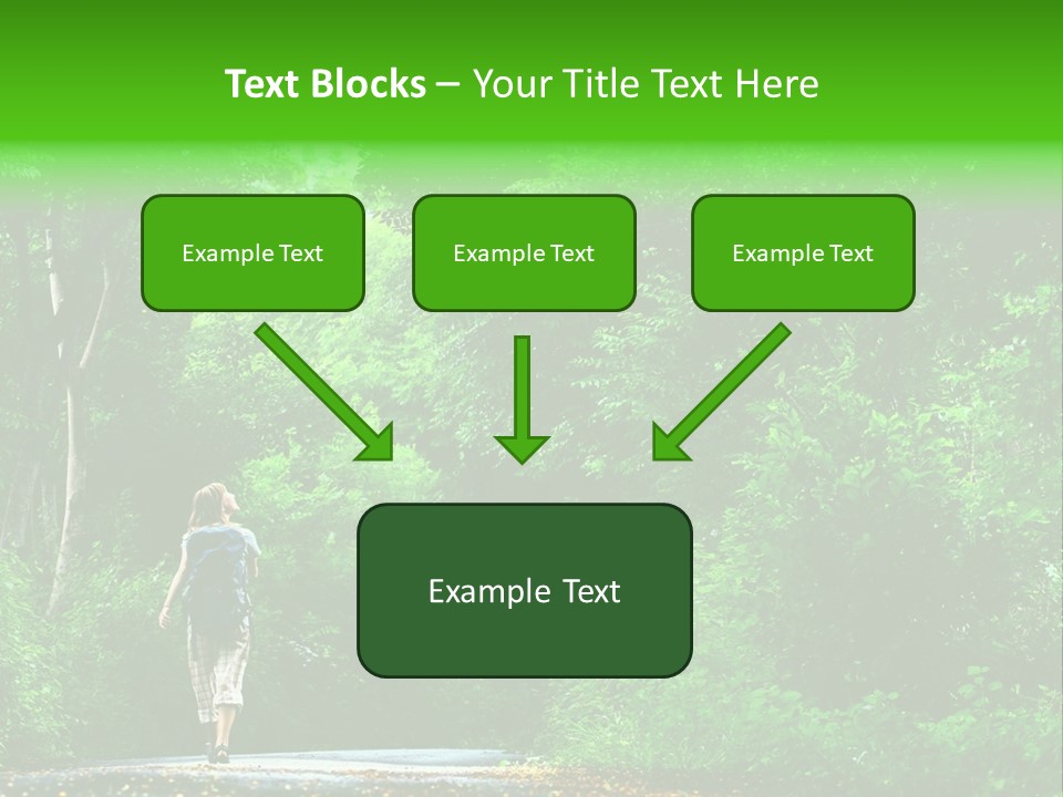 Way Shoes Alone PowerPoint Template