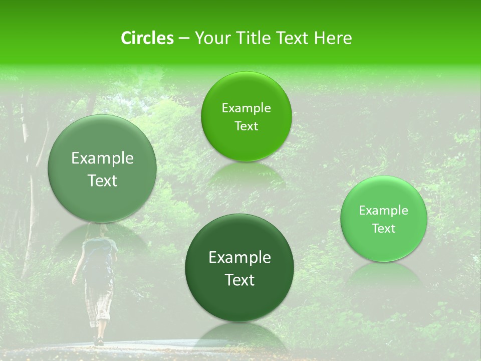 Way Shoes Alone PowerPoint Template