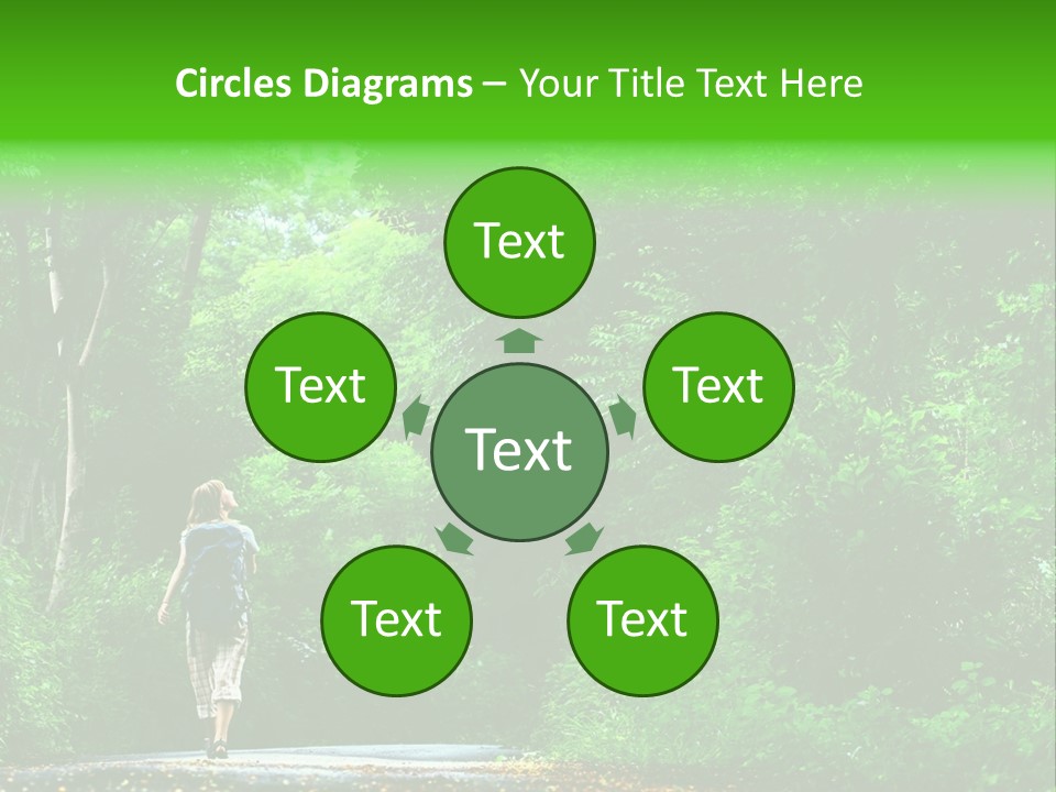 Way Shoes Alone PowerPoint Template