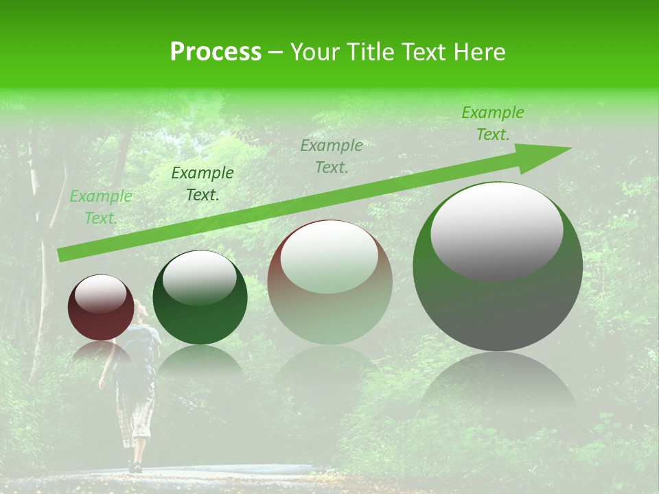 Way Shoes Alone PowerPoint Template