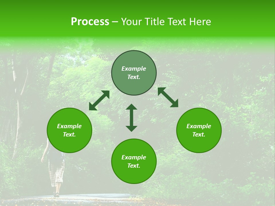 Way Shoes Alone PowerPoint Template