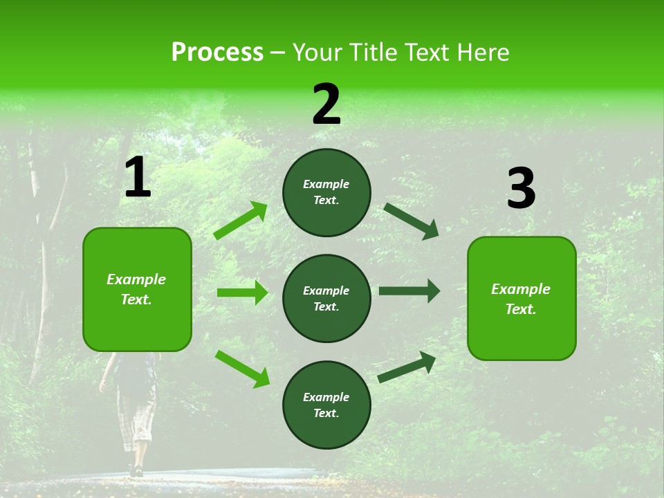 Way Shoes Alone PowerPoint Template