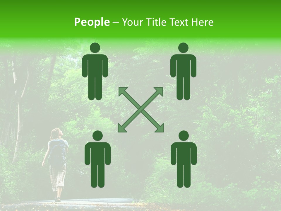 Way Shoes Alone PowerPoint Template