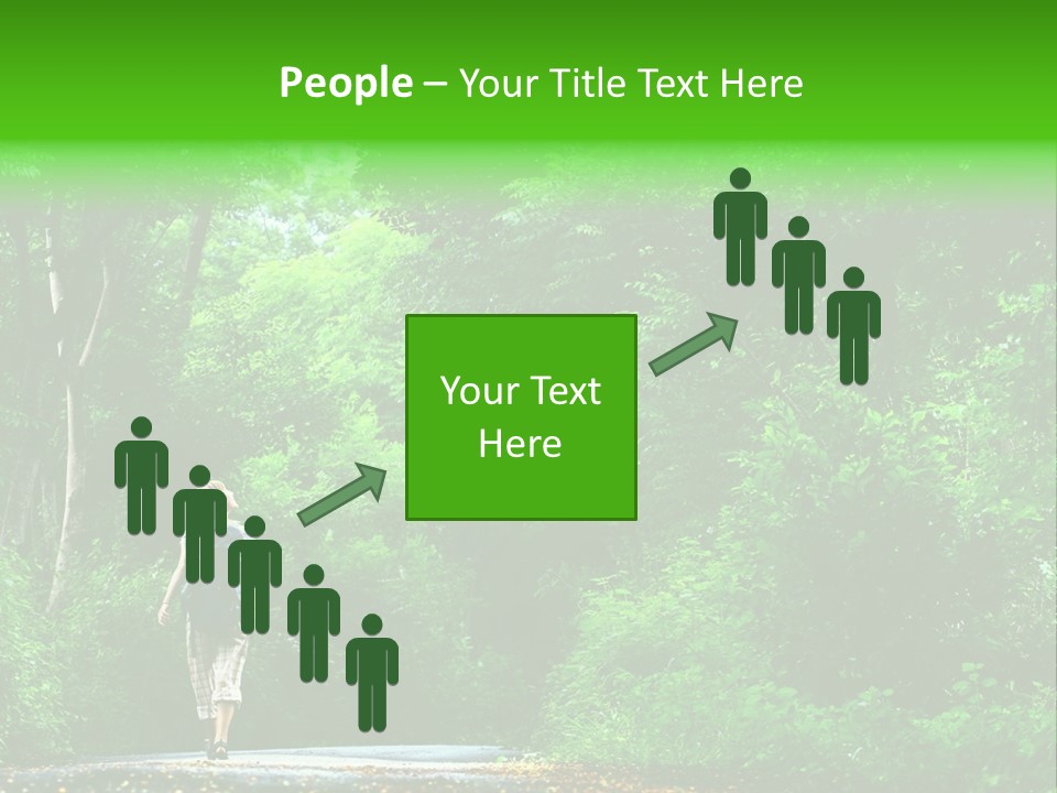 Way Shoes Alone PowerPoint Template