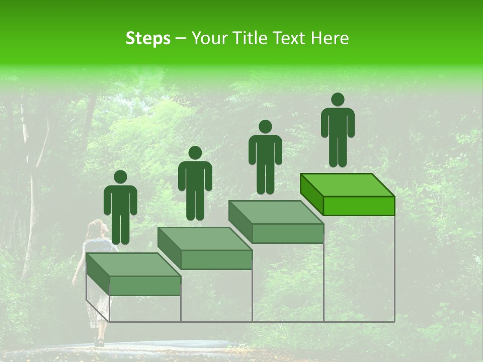 Way Shoes Alone PowerPoint Template