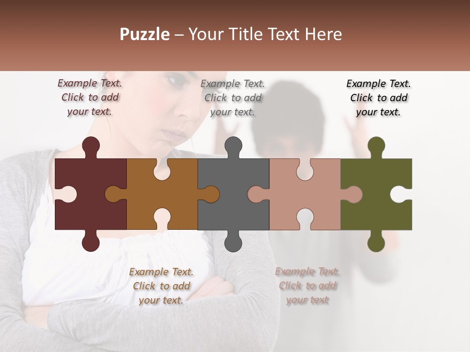 Boyfriend Problem Different PowerPoint Template