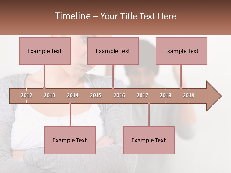 Boyfriend Problem Different PowerPoint Template