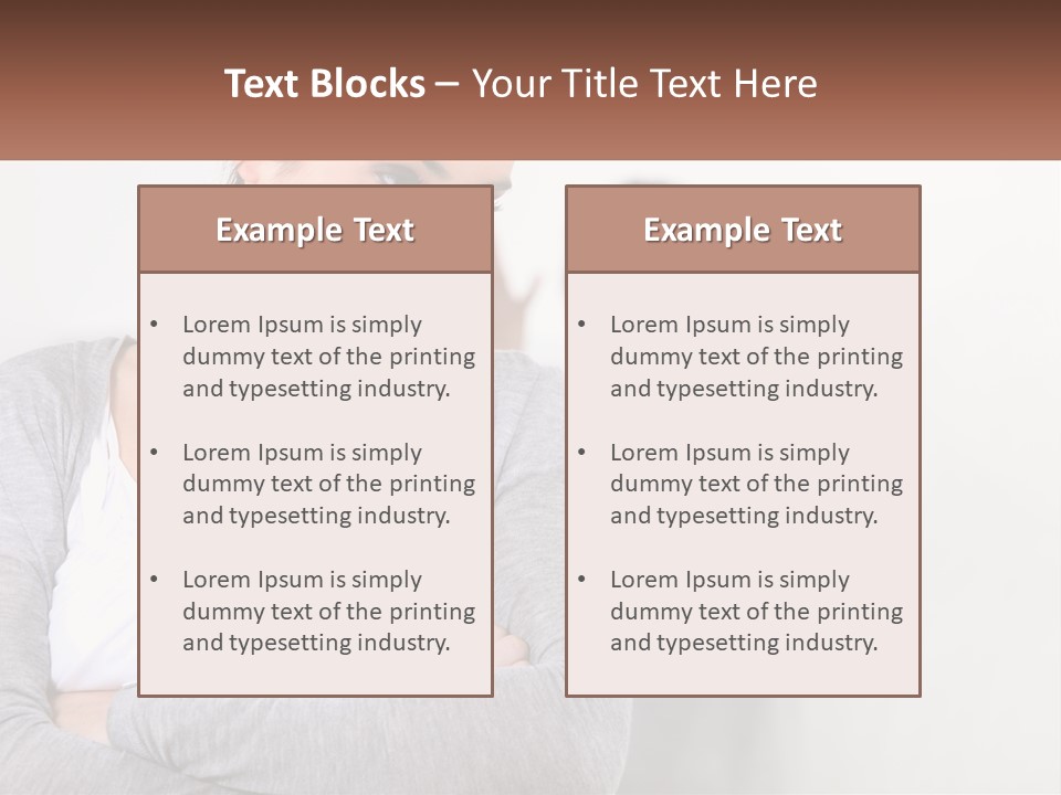 Boyfriend Problem Different PowerPoint Template