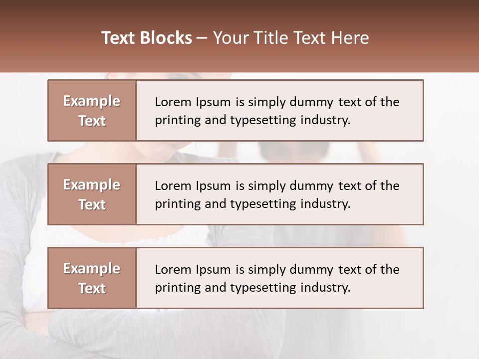 Boyfriend Problem Different PowerPoint Template