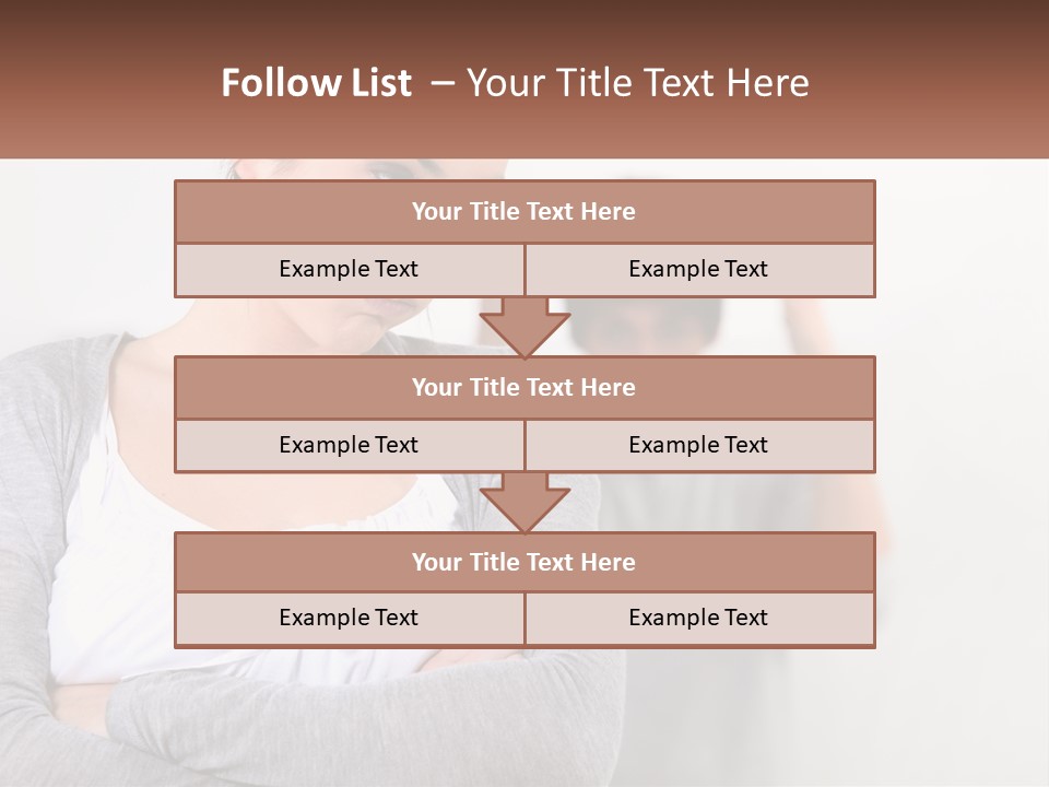 Boyfriend Problem Different PowerPoint Template