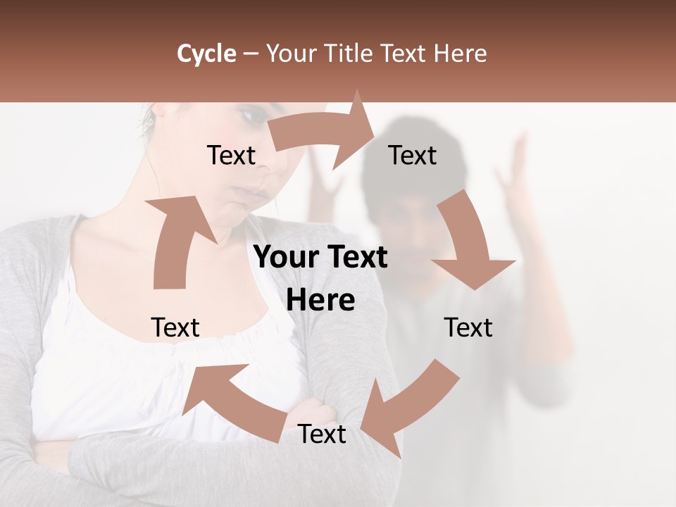 Boyfriend Problem Different PowerPoint Template