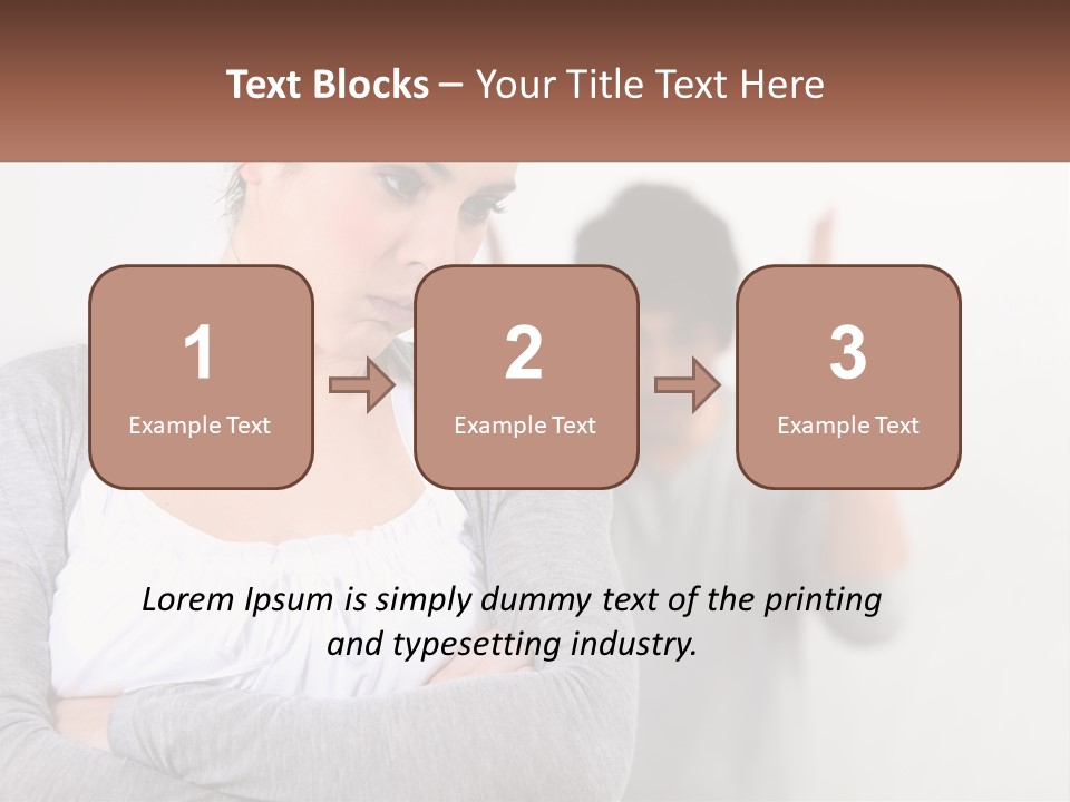 Boyfriend Problem Different PowerPoint Template