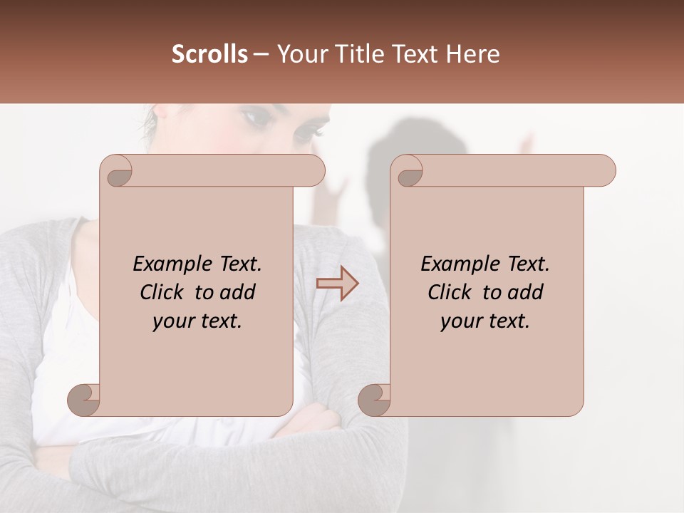Boyfriend Problem Different PowerPoint Template