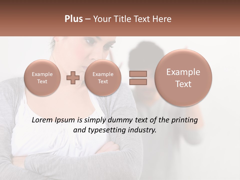 Boyfriend Problem Different PowerPoint Template