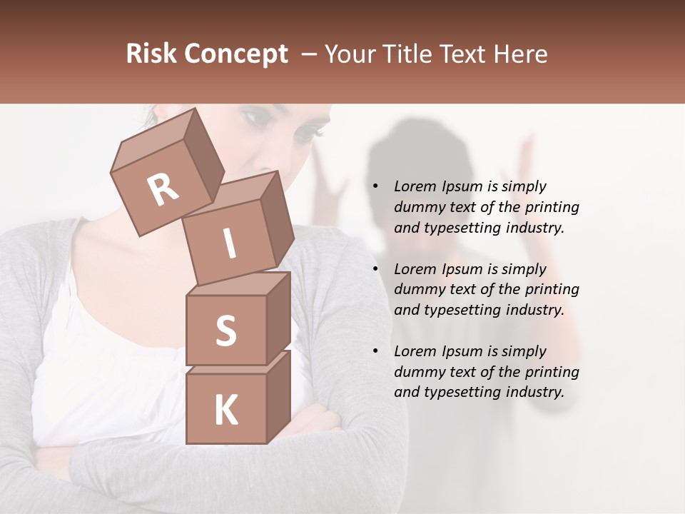 Boyfriend Problem Different PowerPoint Template