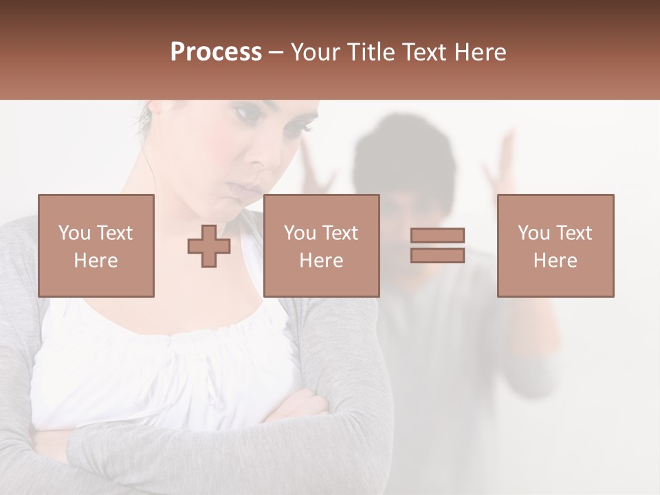 Boyfriend Problem Different PowerPoint Template