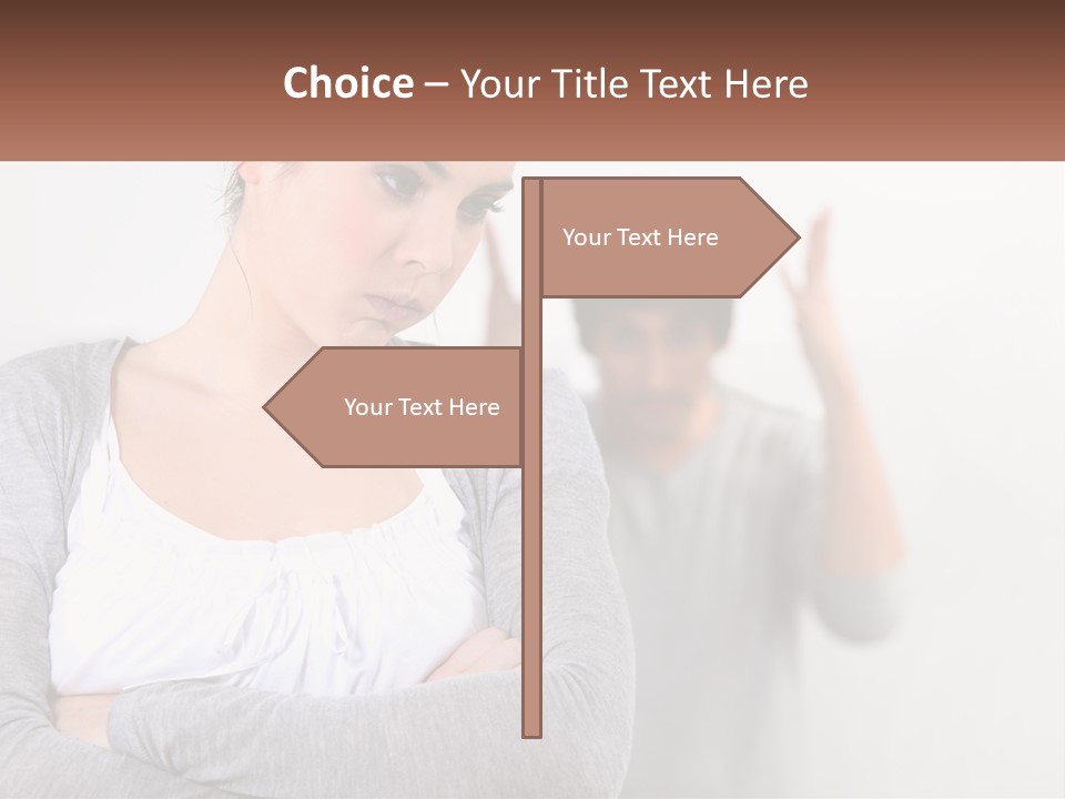 Boyfriend Problem Different PowerPoint Template