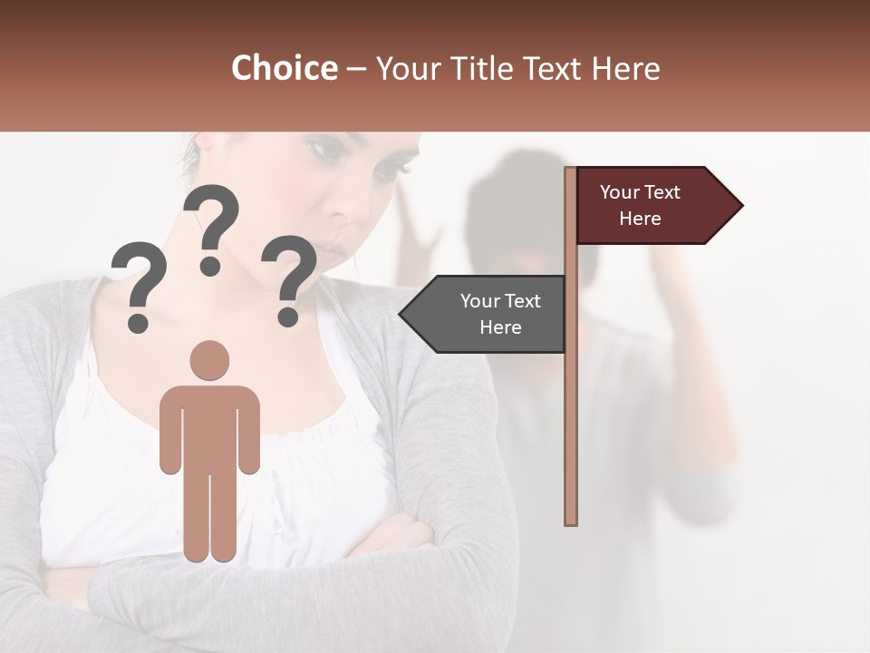 Boyfriend Problem Different PowerPoint Template