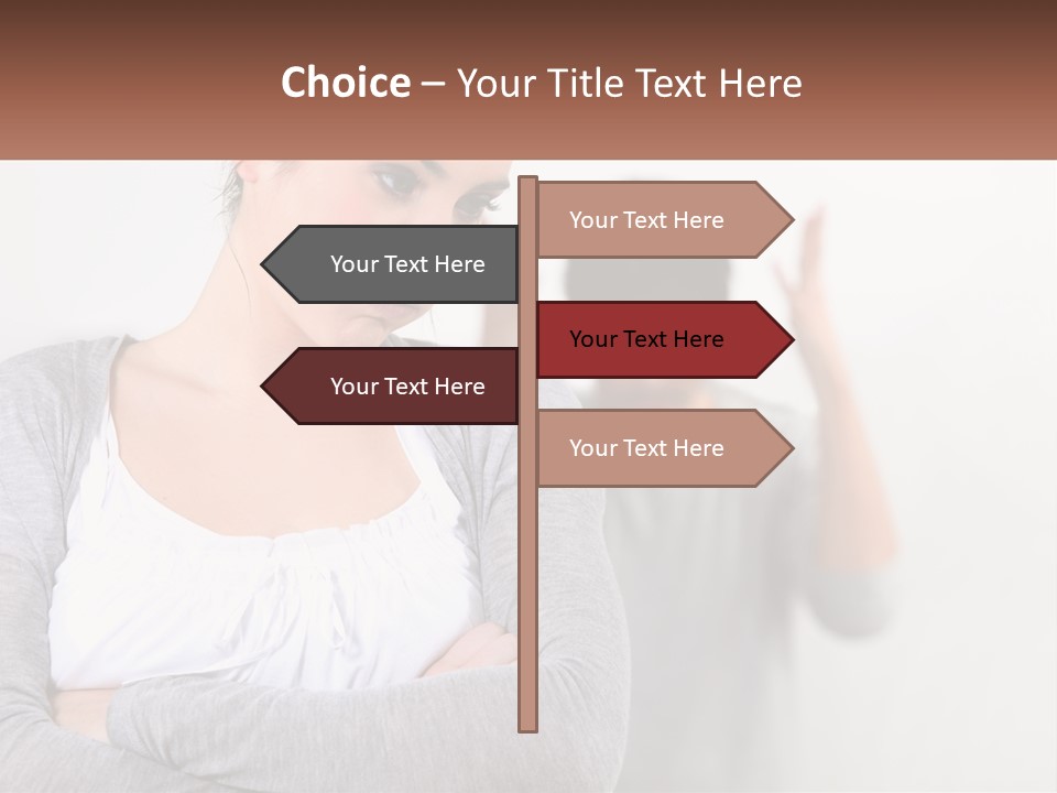 Boyfriend Problem Different PowerPoint Template