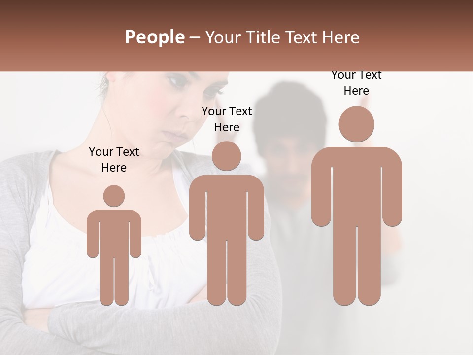 Boyfriend Problem Different PowerPoint Template