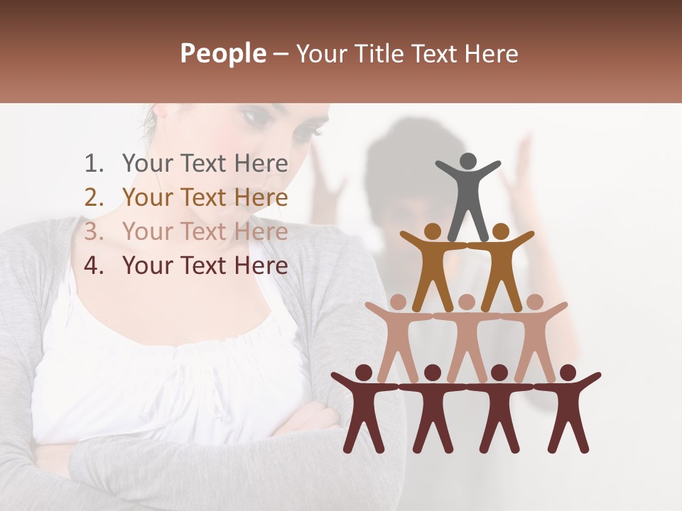 Boyfriend Problem Different PowerPoint Template